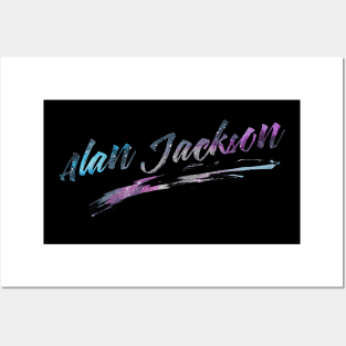 Galaxy Stars Alan Jackson Posters and Art